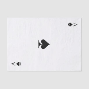 Papier Mousseline As de pique