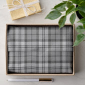 Papier Mousseline Ash Grey Blackwatch Campbell Tartan Plaid (Cadeau)