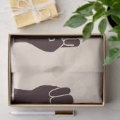 Papier Mousseline ASL Love IV - Saint Valentin (Cadeau)