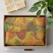 Papier Mousseline Aspen laisse à collage le mélange solide 1 (Cadeau)