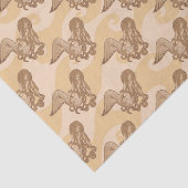 Papier Mousseline Assis Sirène (Détail)