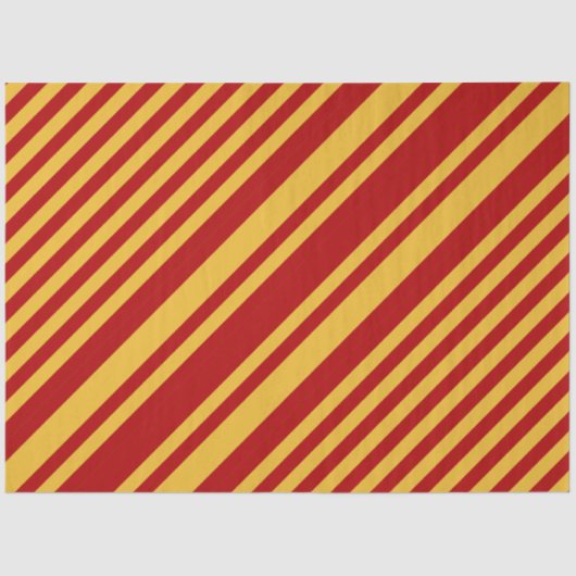 Papier Mousseline Assistant Rouge et or (Recto)