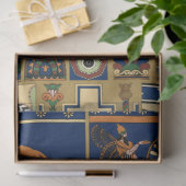 Papier Mousseline Assyrian Deity Apkallu, Winged Genius, Sun & Lion (Cadeau)