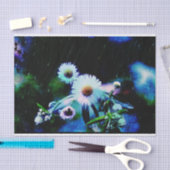 Papier Mousseline Asters Aglow (Artisanat)