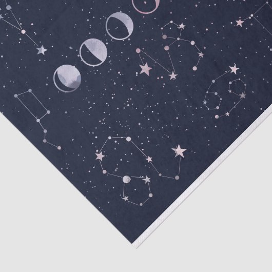 Papier Mousseline Astrologie Sky (Détail)