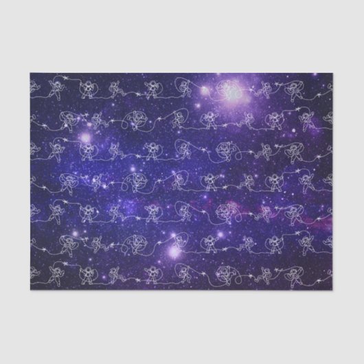 Papier Mousseline Astronaut (Recto)