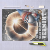 Papier Mousseline Astronomie Éclipse solaire Gnome céleste (Artisanat)