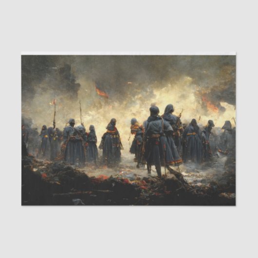 Papier Mousseline Atack the place (Recto)