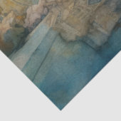 Papier Mousseline Atlantis sous la mer Découpage (Détail)