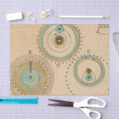 Papier Mousseline Atlas céleste 6 (Artisanat)