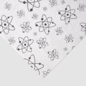 Papier Mousseline atomes dans le papier de tissu en mouvement (Détail)