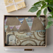 Papier Mousseline Attentes de Gustav Klimt Tissue Paper (Cadeau)