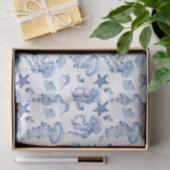 Papier Mousseline Au bord de la mer (Cadeau)