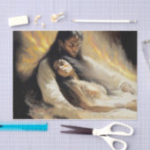 Papier Mousseline Au Bord Du Feu De Campagne (Artisanat)