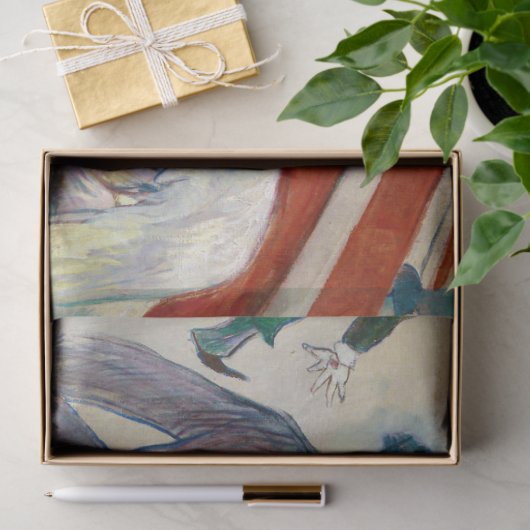 Papier Mousseline Au cirque, Lautrec (Cadeau)