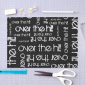 Papier Mousseline Au-dessus de la colline (Artisanat)