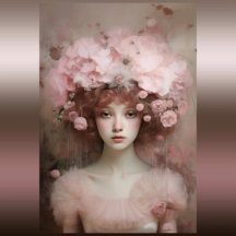 Auburn Beauty - Portrait et fleurs d'une femme