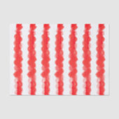 Papier Mousseline audacieuse moderne rétro rouge fête de noël (Recto)