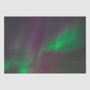 Papier Mousseline Aurora Borealis Northern Lights Alaska Sky
