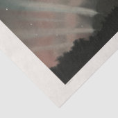Papier Mousseline Aurora Borealis Trouvelot 1881, Restauration de la (Détail)
