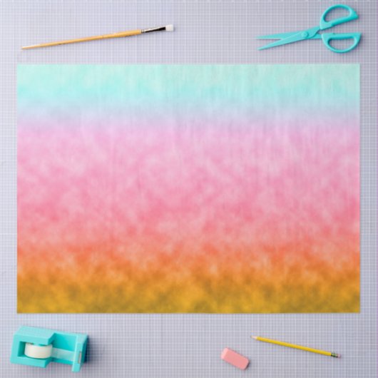 Papier Mousseline Aurora of Dawn (Artisanat)