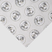 Papier Mousseline Australian Shepherd Peinture Blue Merle Dog Art (Détail)