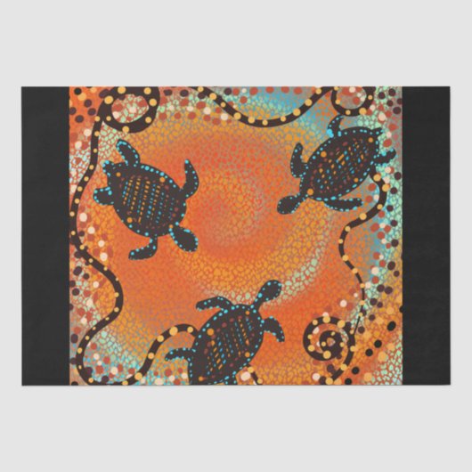 PAPIER MOUSSELINE AUSTRALIE ART (Recto)