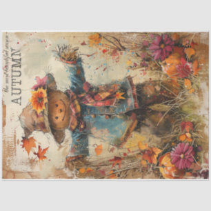 Papier Mousseline Automne