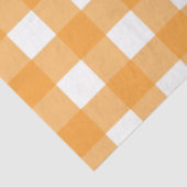 Papier Mousseline Automne Automne Orange Plaid Motif (Détail)