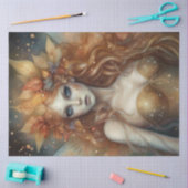 Papier Mousseline Automne automne papier de découpage fée (Artisanat)