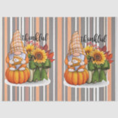 Papier Mousseline Automne belle collection populaire Thanksgiving (Recto)