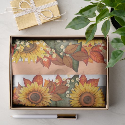 Papier Mousseline Automne Belle Collection tendance Thanksgiving (Cadeau)