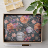 Papier Mousseline Automne Citrouille Automne Feuilles Rustique Décou (Cadeau)