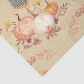 Papier Mousseline Automne Citrouille de récolte Automne Feuille Déco (Détail)