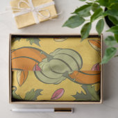 Papier Mousseline Automne Citrouille et Feuille Series Design 20 (Cadeau)