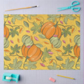 Papier Mousseline Automne Citrouille et Feuille Series Design 20 (Artisanat)