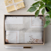 Papier Mousseline Automne Citrouille Floral Automne Arbre Feuille Dé (Cadeau)