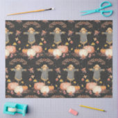 Papier Mousseline Automne Citrouille récolte Floral Automne Feuilles (Artisanat)