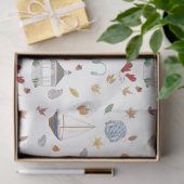 Papier Mousseline Automne Connecticut en Nouvelle-Angleterre (Cadeau)