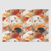 Papier Mousseline Automne Elegance Motif sans faille (Recto)