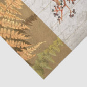 Papier Mousseline Automne Feuille d'automne Script Ephémère Découpag (Détail)