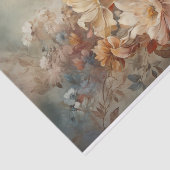 Papier Mousseline Automne Floral Thanksgiving Halloween Découpage (Détail)