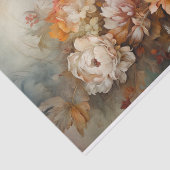 Papier Mousseline Automne Floral Thanksgiving Halloween Découpage (Détail)