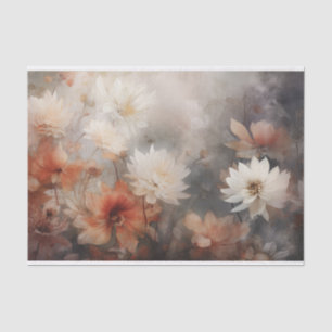 Papier Mousseline Automne Floral Thanksgiving Halloween Découpage