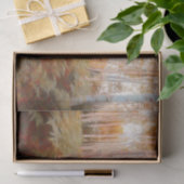 Papier Mousseline Automne Forêt de fougères Boisseaux Art (Cadeau)