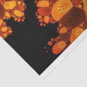 Papier Mousseline Automne Forêts Abstraites Arbres Feuilles Découpag (Détail)