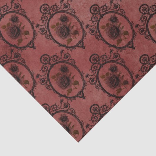 Papier Mousseline Automne gothique victorien (Détail)