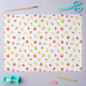 Papier Mousseline Automne Motif de récolte d'automne (Artisanat)