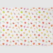 Papier Mousseline Automne Motif de récolte d'automne (Recto)