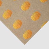Papier Mousseline Automne Orange Glittered Parties scintillant Autom (Détail)